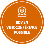 Rendez-vous en visioconférence possible