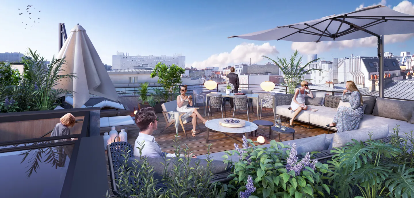 rooftop appartement