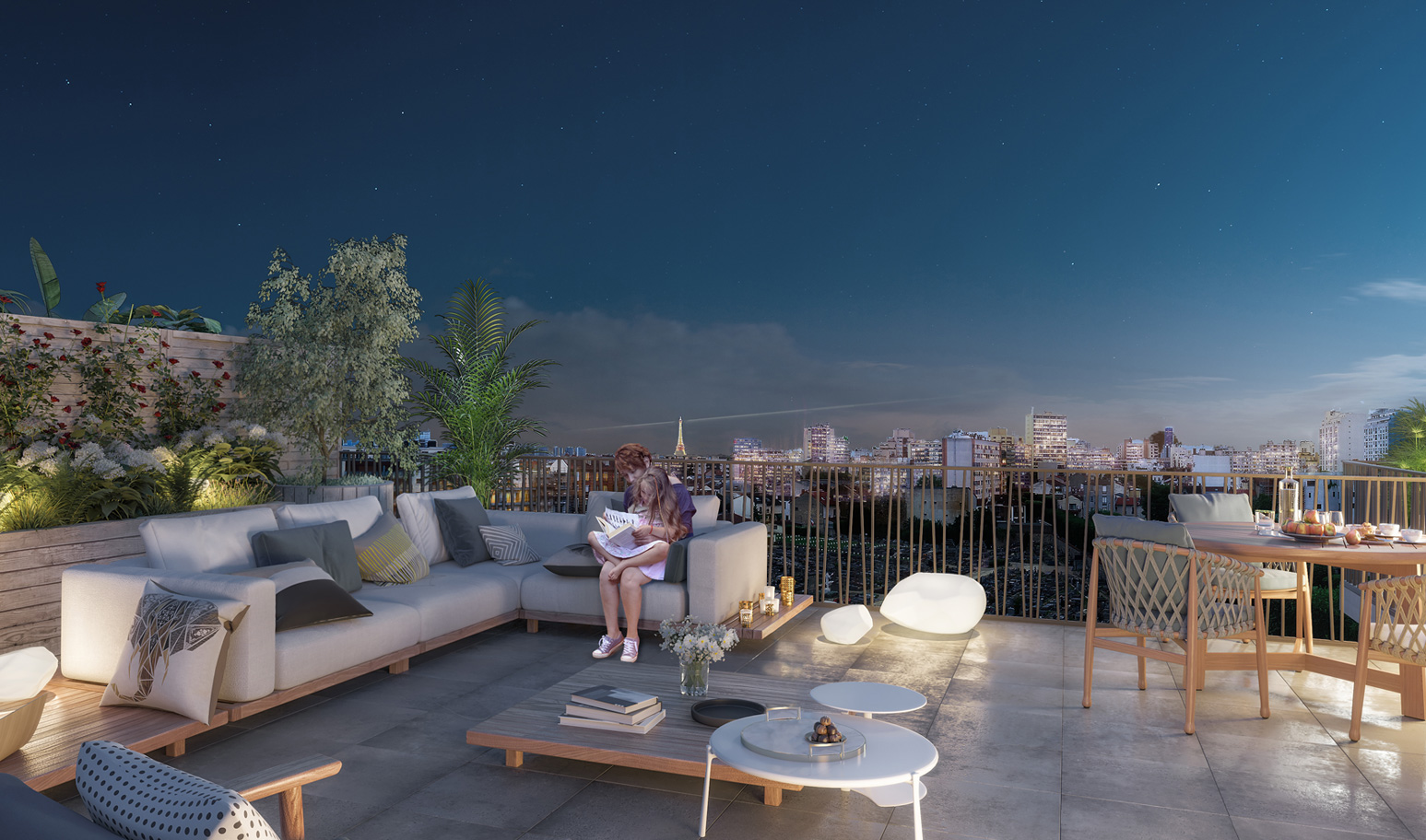 Terrasse privée